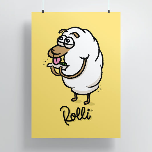 Art Print "Rolli" Elènne Platonic Zoo Poster